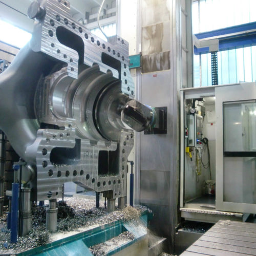 Mechanical machining for pump stations.