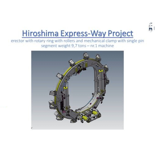 Erektor für Tunnel-Bohrmaschine (TBM) - Hiroshima Project