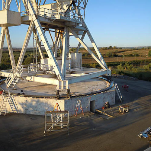 32-Meter-Radioteleskop VLBI.