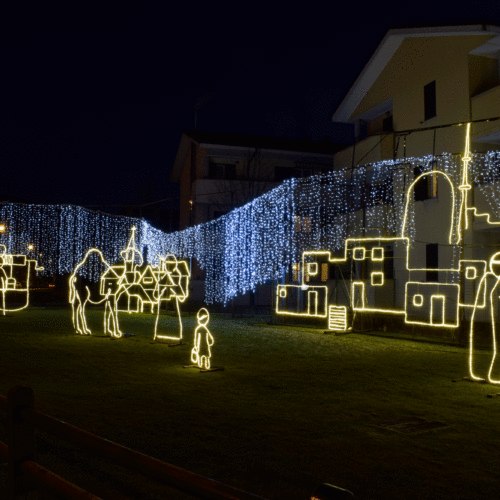 Galbiati Group - The most illuminated nativity scene of Lake Como