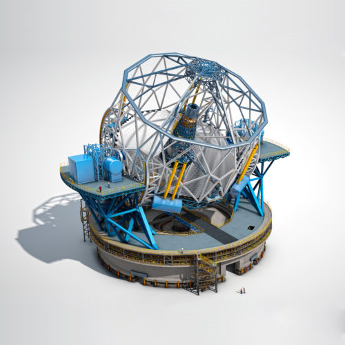 Das Radioteleskop ELT (Extremely Large Telescope) 