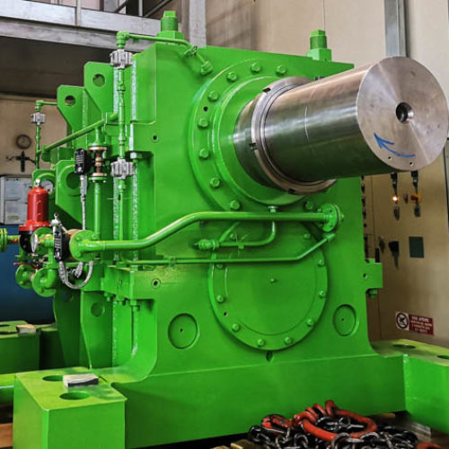 Construction of Pinion stand drive for hot rolling mill