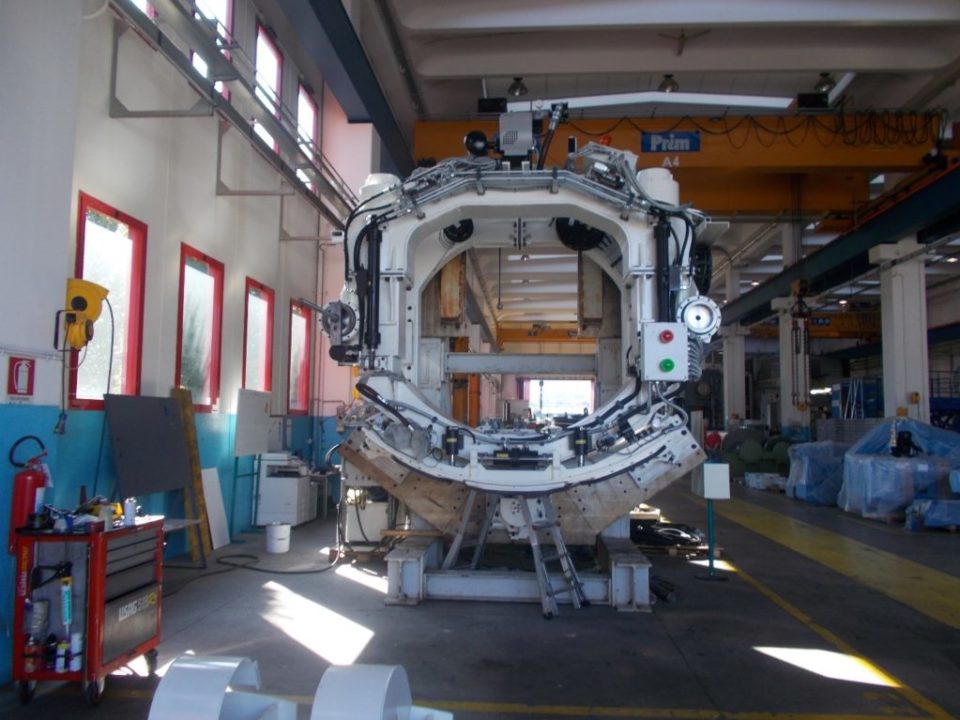 Erektor für Tunnel-Bohrmaschine (TBM)- Chile