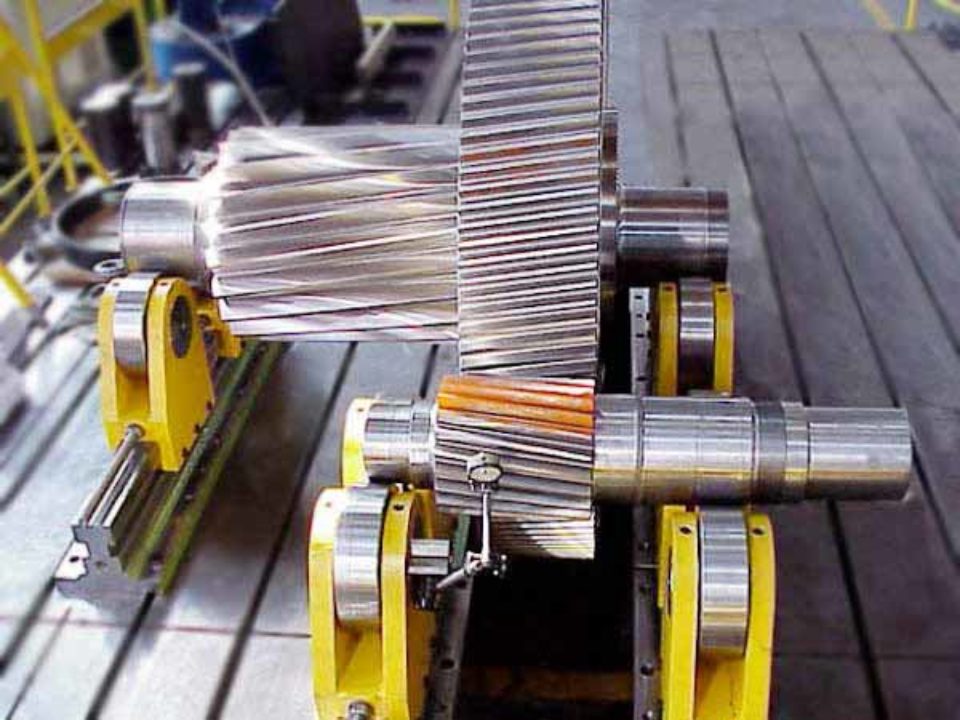 Gear Trains for Mechanical Drive Shears